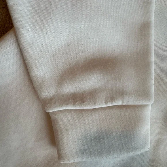 Men’s White 'Brooklyn New York' Sweatshirt Hoodie Size Large - Picture 7 of 12